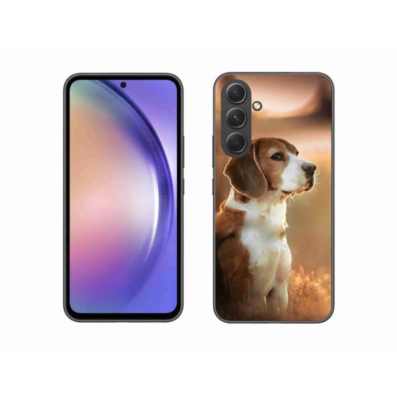 Gelový kryt mmCase na mobil Samsung Galaxy A54 5G - bígl