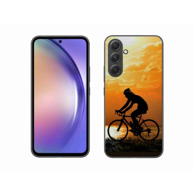 Gelový kryt mmCase na mobil Samsung Galaxy A54 5G - cyklovýlet