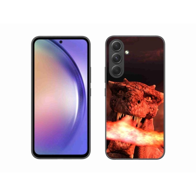 Gelový kryt mmCase na mobil Samsung Galaxy A54 5G - drak