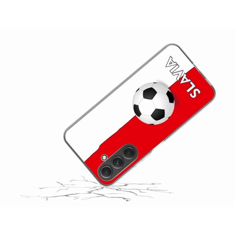 Gelový kryt mmCase na mobil Samsung Galaxy A54 5G - fotbal 2