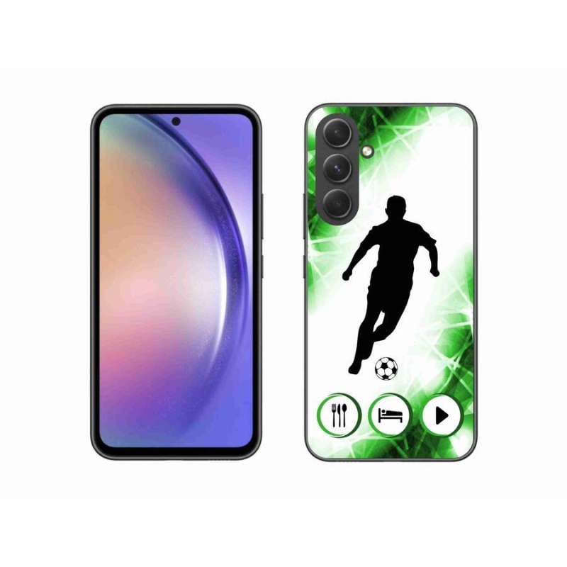 Gelový kryt mmCase na mobil Samsung Galaxy A54 5G - fotbalista