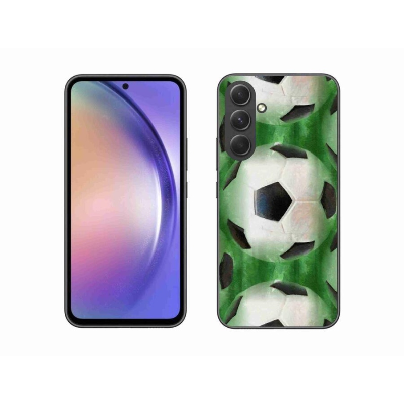 Gelový kryt mmCase na mobil Samsung Galaxy A54 5G - fotbalový míč