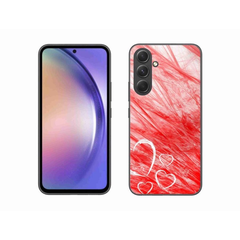 Gelový kryt mmCase na mobil Samsung Galaxy A54 5G - heart