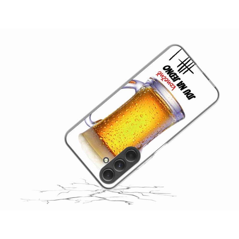 Gelový kryt mmCase na mobil Samsung Galaxy A54 5G - jdu na jedno