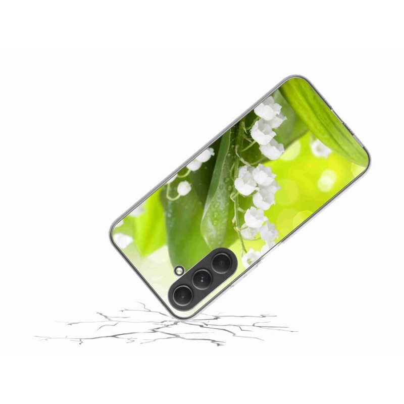 Gelový kryt mmCase na mobil Samsung Galaxy A54 5G - konvalinka