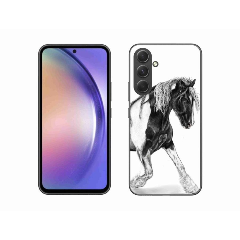 Gelový kryt mmCase na mobil Samsung Galaxy A54 5G - kůň