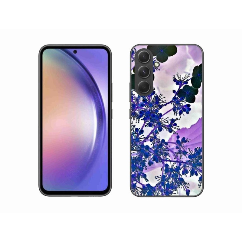 Gelový kryt mmCase na mobil Samsung Galaxy A54 5G - květ hortenzie