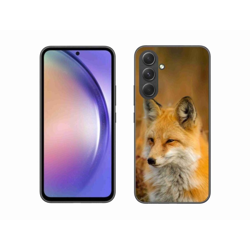 Gelový kryt mmCase na mobil Samsung Galaxy A54 5G - liška