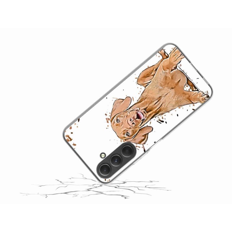 Gelový kryt mmCase na mobil Samsung Galaxy A54 5G - maďar