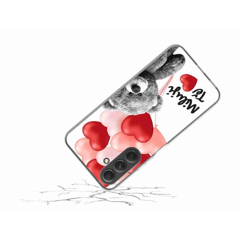 Gelový kryt mmCase na mobil Samsung Galaxy A54 5G - miluji Tě