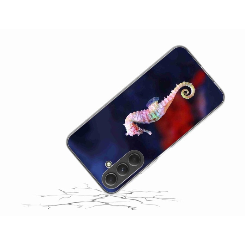 Gelový kryt mmCase na mobil Samsung Galaxy A54 5G - mořský koník