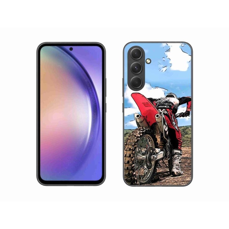 Gelový kryt mmCase na mobil Samsung Galaxy A54 5G - moto