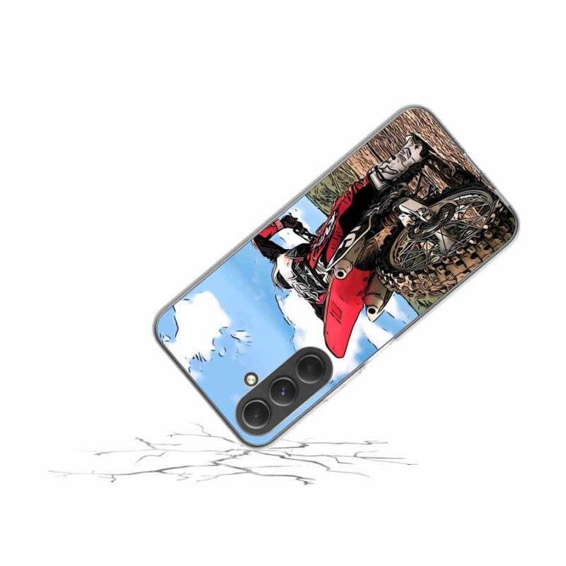 Gelový kryt mmCase na mobil Samsung Galaxy A54 5G - moto
