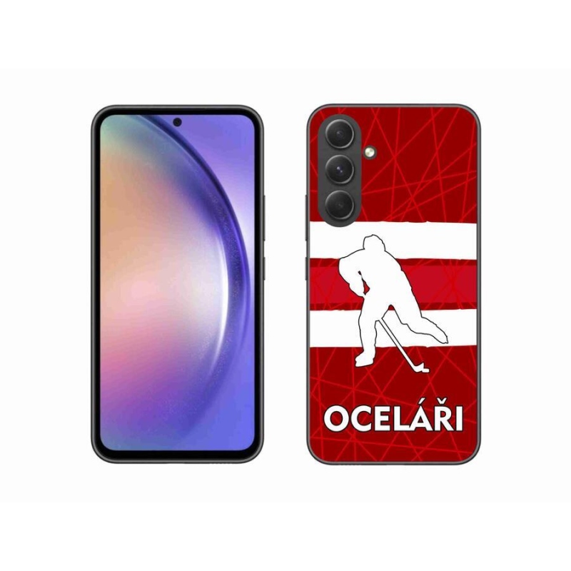 Gelový kryt mmCase na mobil Samsung Galaxy A54 5G - Oceláři