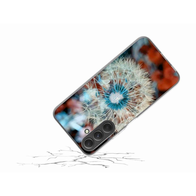 Gelový kryt mmCase na mobil Samsung Galaxy A54 5G - odkvetlá pampeliška 1