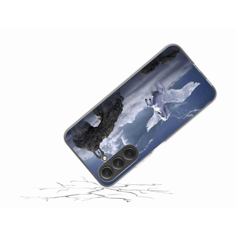 Gelový kryt mmCase na mobil Samsung Galaxy A54 5G - pegas