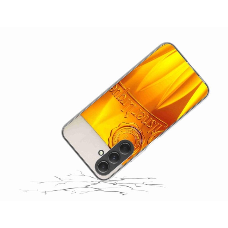 Gelový kryt mmCase na mobil Samsung Galaxy A54 5G - pivo
