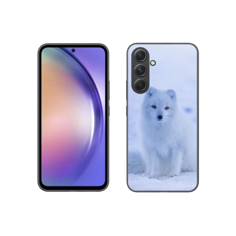 Gelový kryt mmCase na mobil Samsung Galaxy A54 5G - polární liška