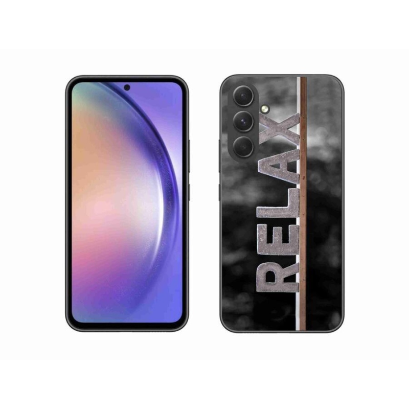 Gelový kryt mmCase na mobil Samsung Galaxy A54 5G - relax 1