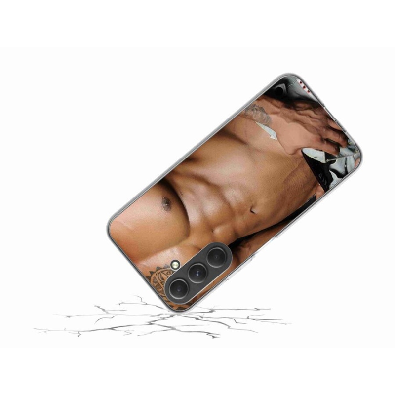 Gelový kryt mmCase na mobil Samsung Galaxy A54 5G - sexy muž