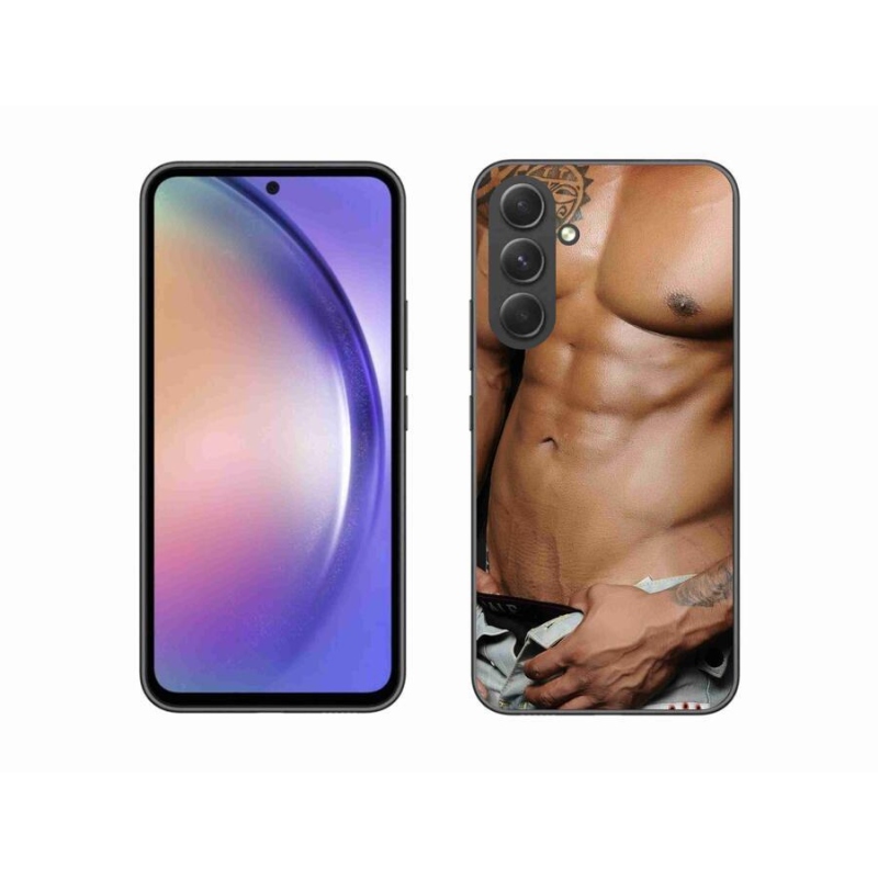 Gelový kryt mmCase na mobil Samsung Galaxy A54 5G - sexy muž