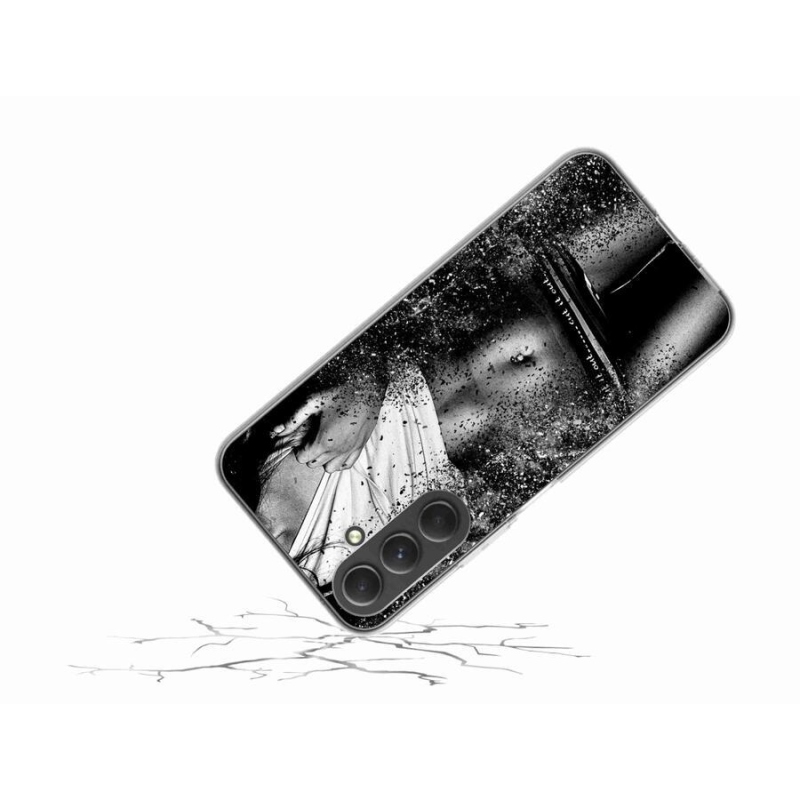 Gelový kryt mmCase na mobil Samsung Galaxy A54 5G - sexy žena 1
