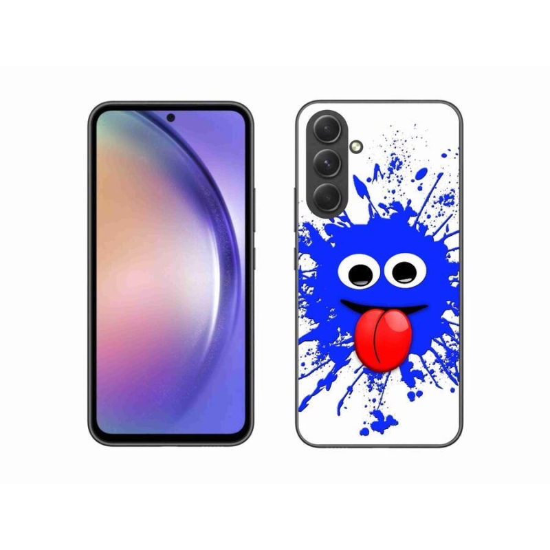 Gelový kryt mmCase na mobil Samsung Galaxy A54 5G - strašidlo