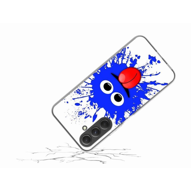 Gelový kryt mmCase na mobil Samsung Galaxy A54 5G - strašidlo