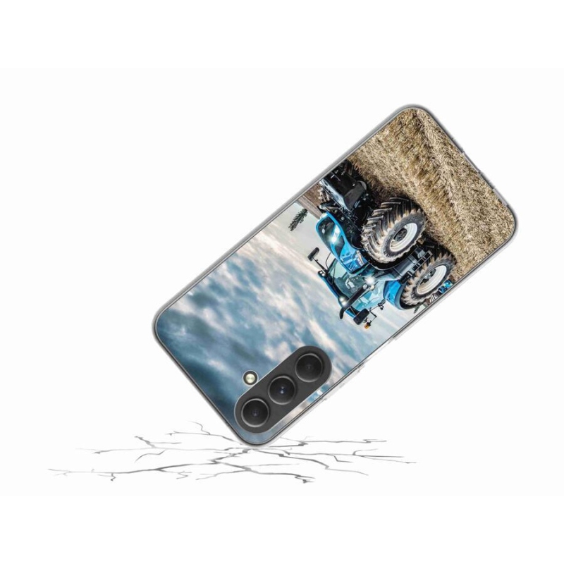 Gelový kryt mmCase na mobil Samsung Galaxy A54 5G - traktor 2