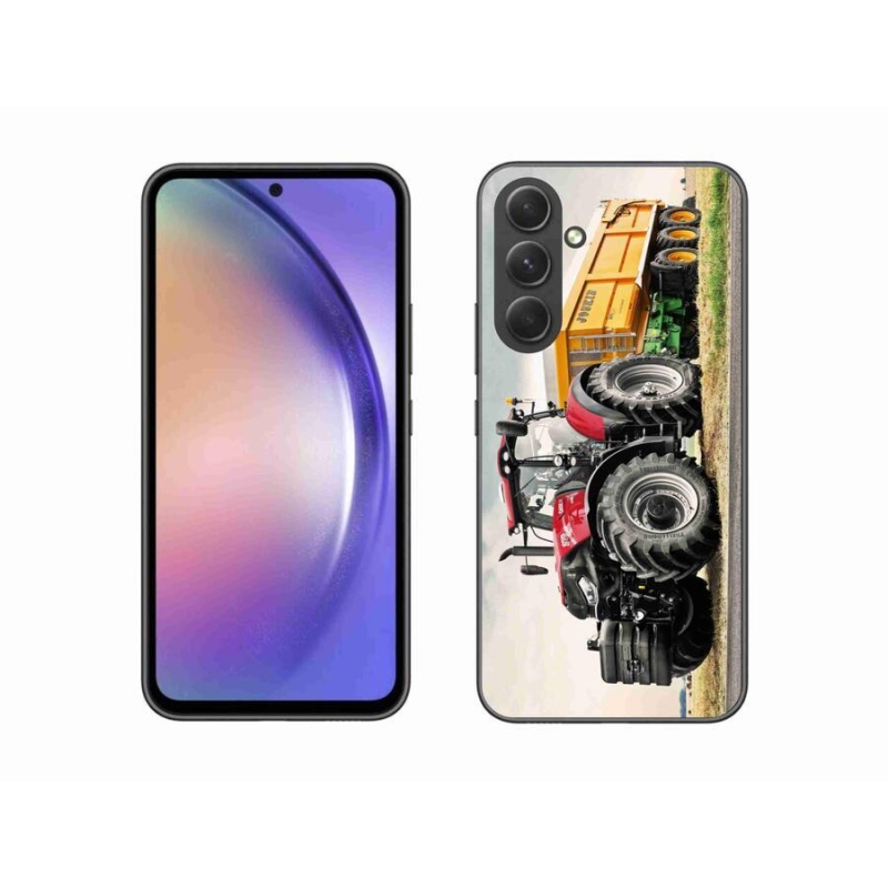 Gelový kryt mmCase na mobil Samsung Galaxy A54 5G - traktor 3