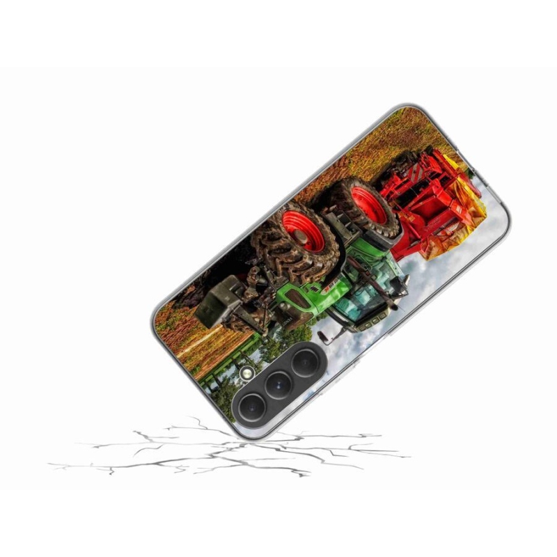 Gelový kryt mmCase na mobil Samsung Galaxy A54 5G - traktor 4