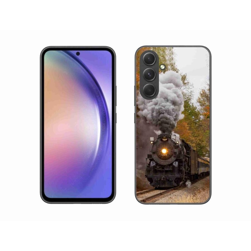 Gelový kryt mmCase na mobil Samsung Galaxy A54 5G - vlak 1