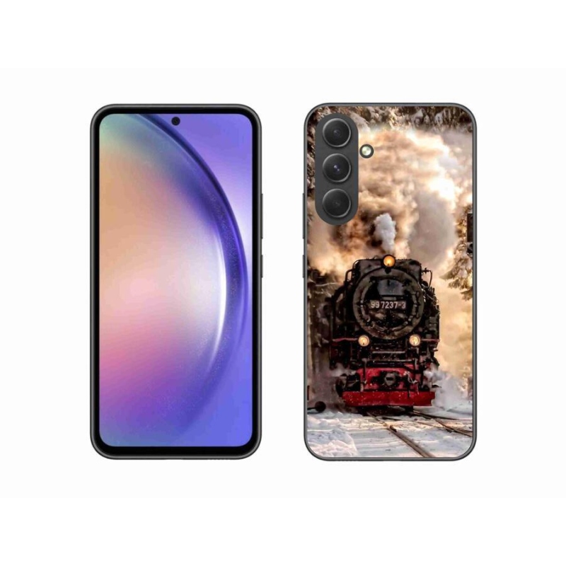 Gelový kryt mmCase na mobil Samsung Galaxy A54 5G - vlak