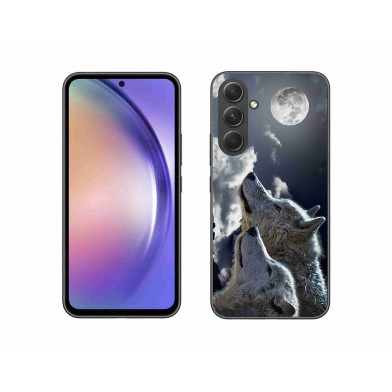 Gelový kryt mmCase na mobil Samsung Galaxy A54 5G - vlci