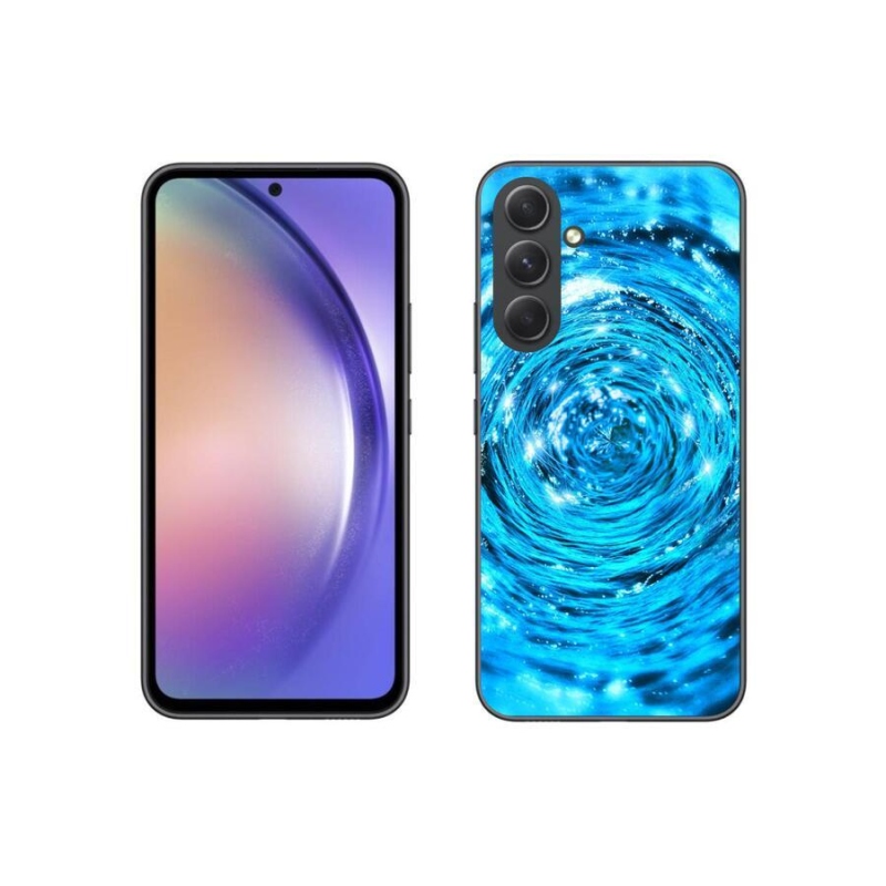 Gelový kryt mmCase na mobil Samsung Galaxy A54 5G - vodní vír
