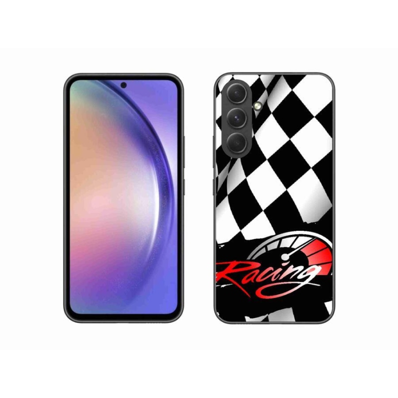Gelový kryt mmCase na mobil Samsung Galaxy A54 5G - závodění