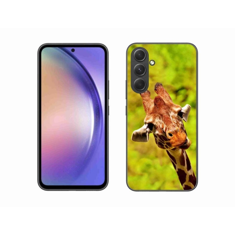 Gelový kryt mmCase na mobil Samsung Galaxy A54 5G - žirafa