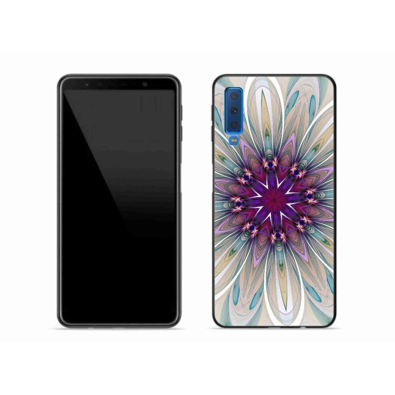 Gelový kryt mmCase na mobil Samsung Galaxy A7 (2018) - abstrakt 10