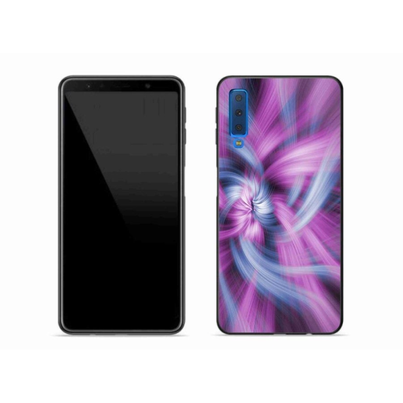 Gelový kryt mmCase na mobil Samsung Galaxy A7 (2018) - abstrakt 12