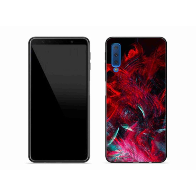 Gelový kryt mmCase na mobil Samsung Galaxy A7 (2018) - abstrakt 16