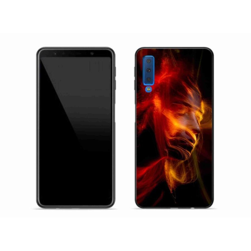 Gelový kryt mmCase na mobil Samsung Galaxy A7 (2018) - abstrakt 18