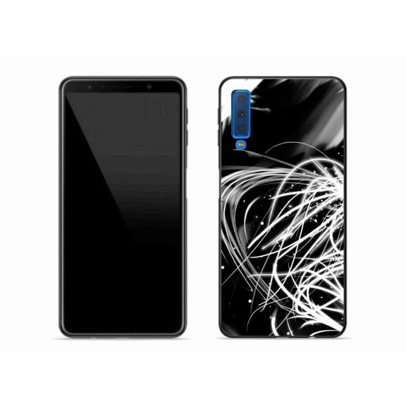 Gelový kryt mmCase na mobil Samsung Galaxy A7 (2018) - abstrakt 2