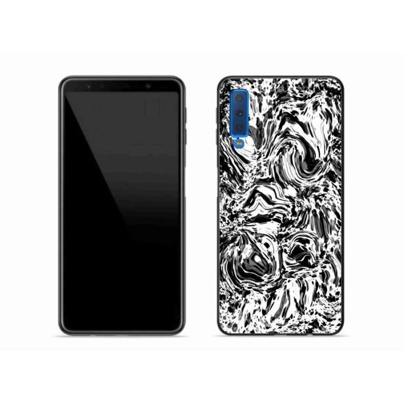 Gelový kryt mmCase na mobil Samsung Galaxy A7 (2018) - abstrakt 4