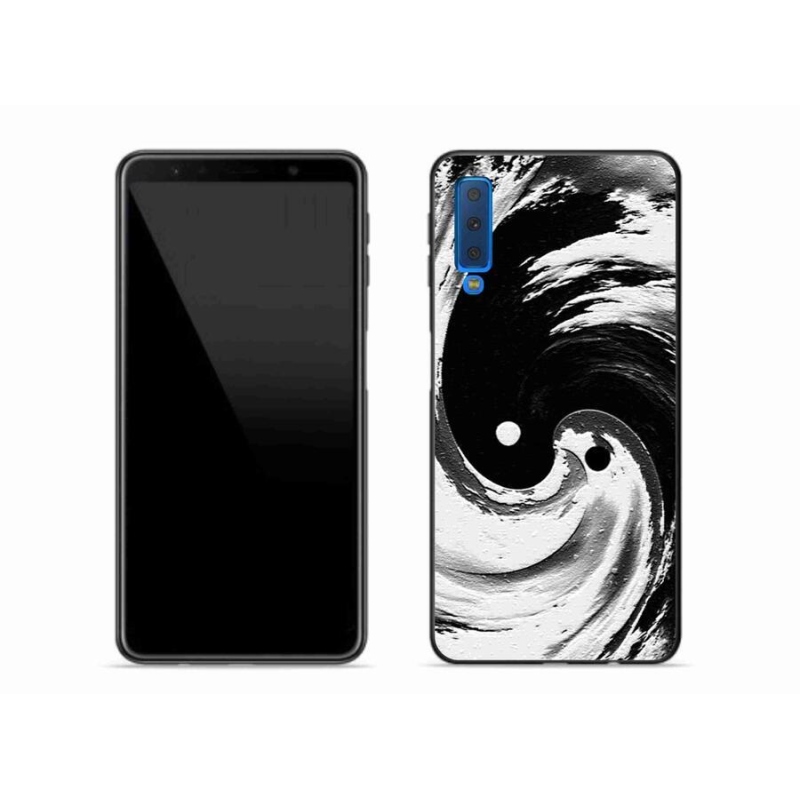 Gelový kryt mmCase na mobil Samsung Galaxy A7 (2018) - abstrakt 8
