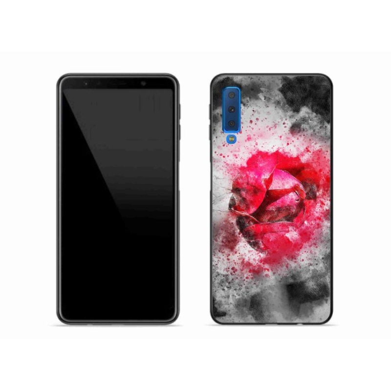 Gelový kryt mmCase na mobil Samsung Galaxy A7 (2018) - abstrakt 9