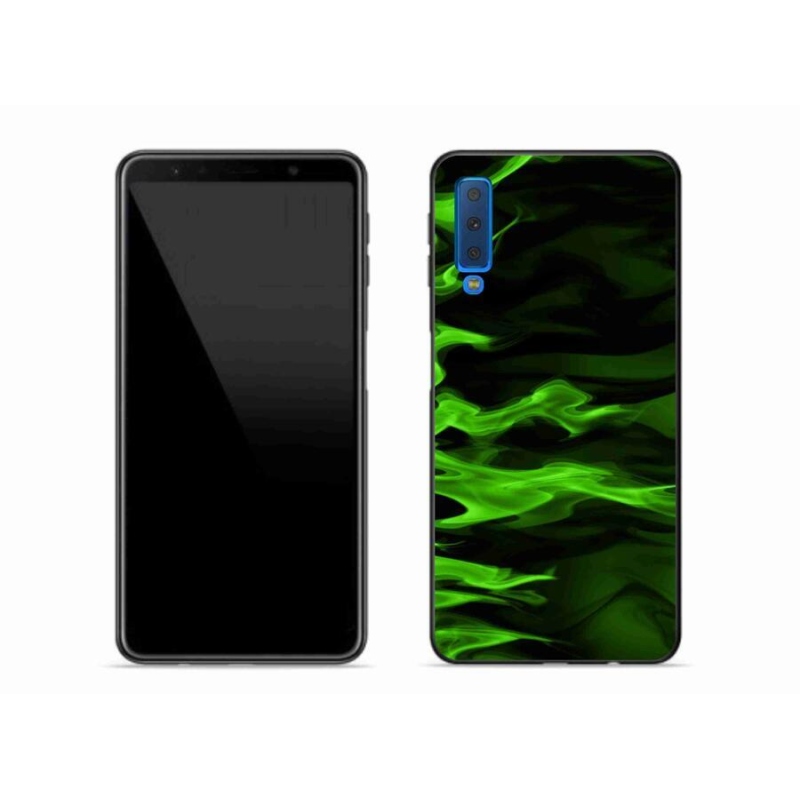Gelový kryt mmCase na mobil Samsung Galaxy A7 (2018) - abstraktní vzor 10