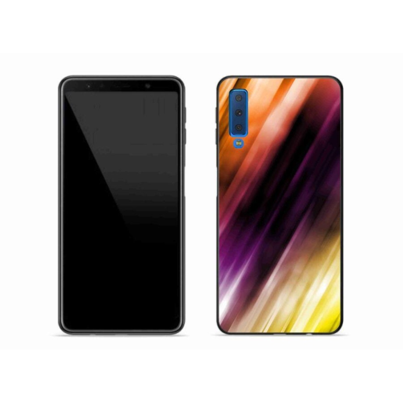 Gelový kryt mmCase na mobil Samsung Galaxy A7 (2018) - abstraktní vzor 5