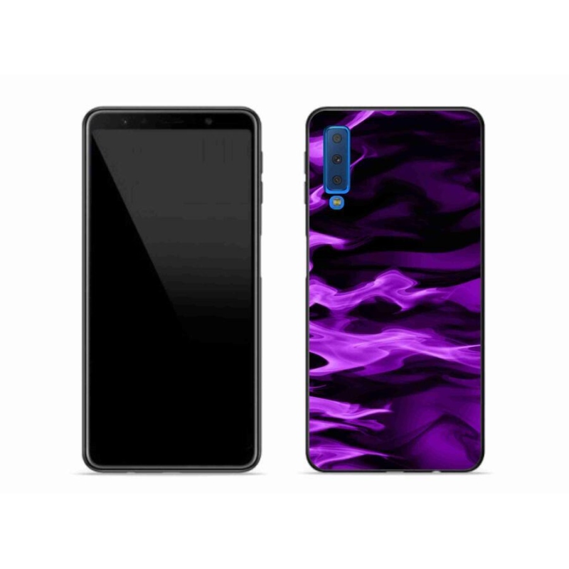 Gelový kryt mmCase na mobil Samsung Galaxy A7 (2018) - abstraktní vzor 9