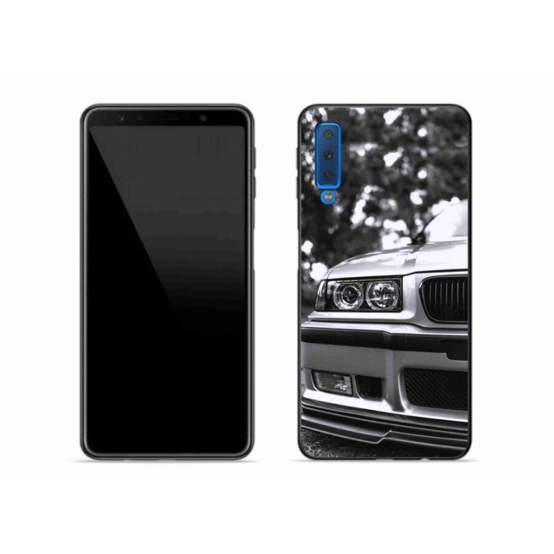 Gelový kryt mmCase na mobil Samsung Galaxy A7 (2018) - auto 4