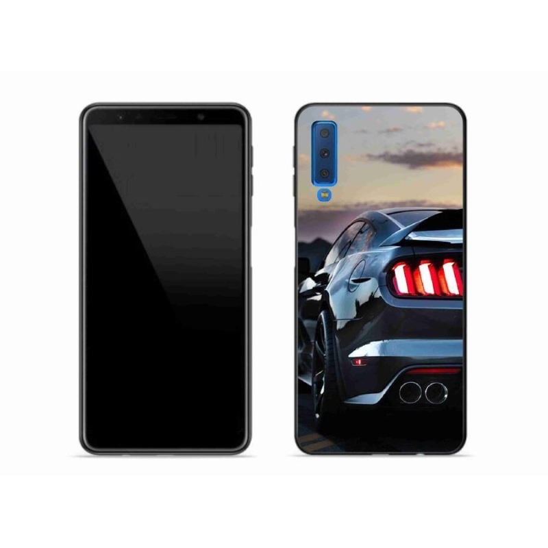 Gelový kryt mmCase na mobil Samsung Galaxy A7 (2018) - auto 7